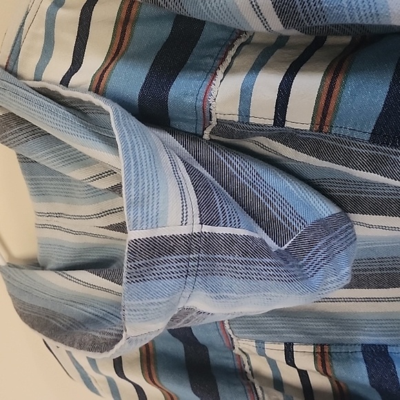 We The Free Willowa Hoodie Chambray Combo Oversized Size Medium - Picture 11 of 16